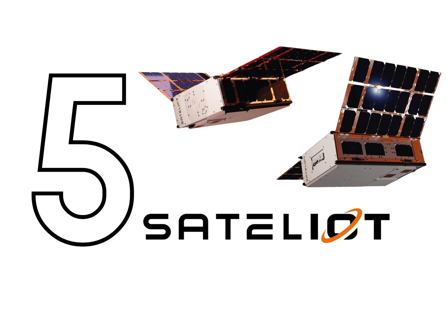 Number 5: Sateliot, with its nanosatellites in orbit.